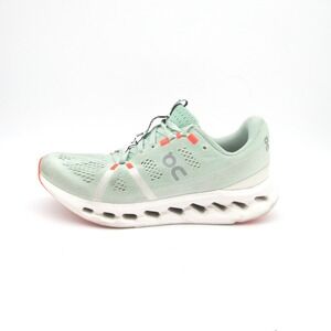 On Cloud Cloudsurfer Women Running Shoes Mint Green Orange Size US 8 Cloudtec